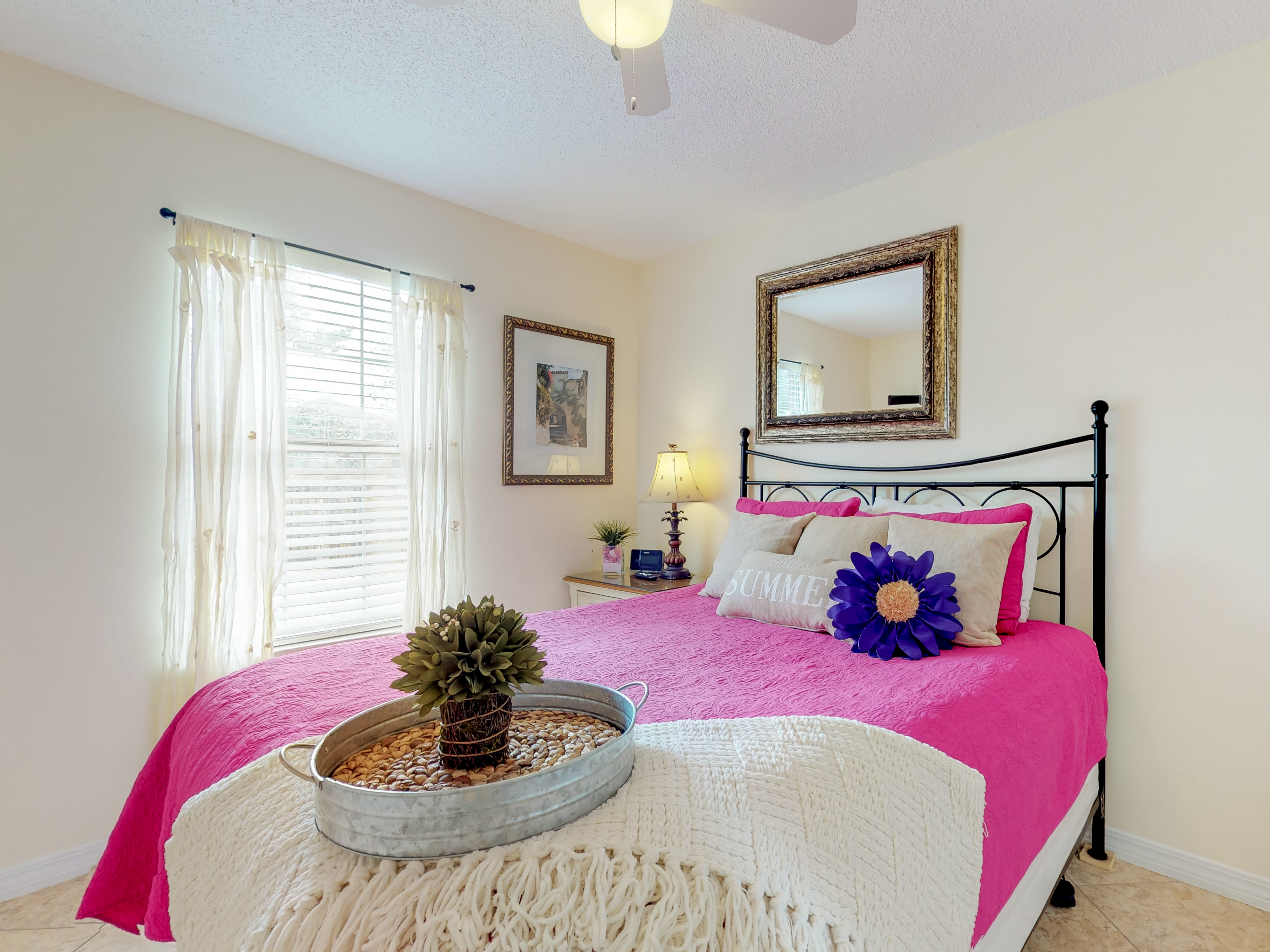 Pink bedroom