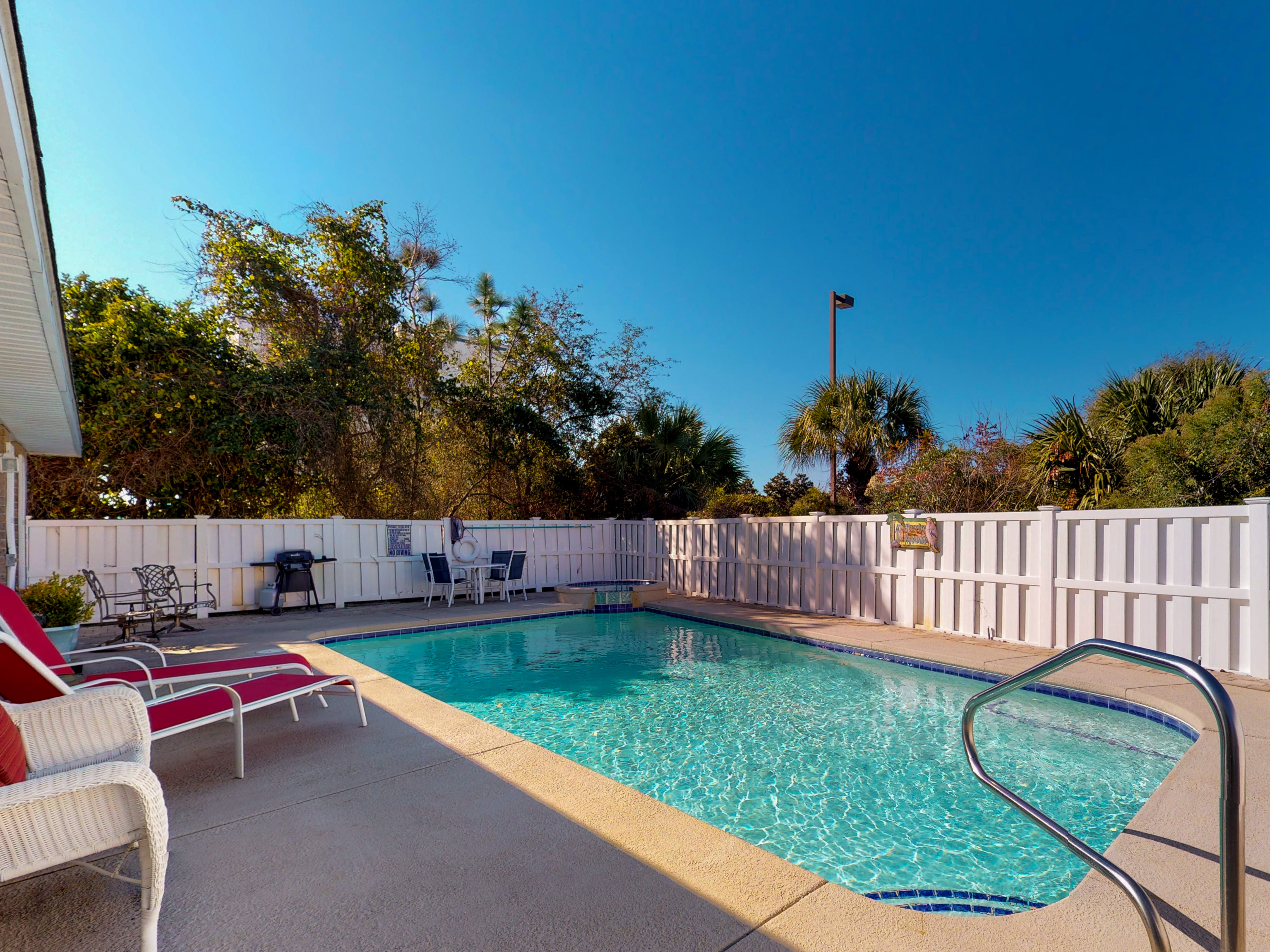 Pool and patio