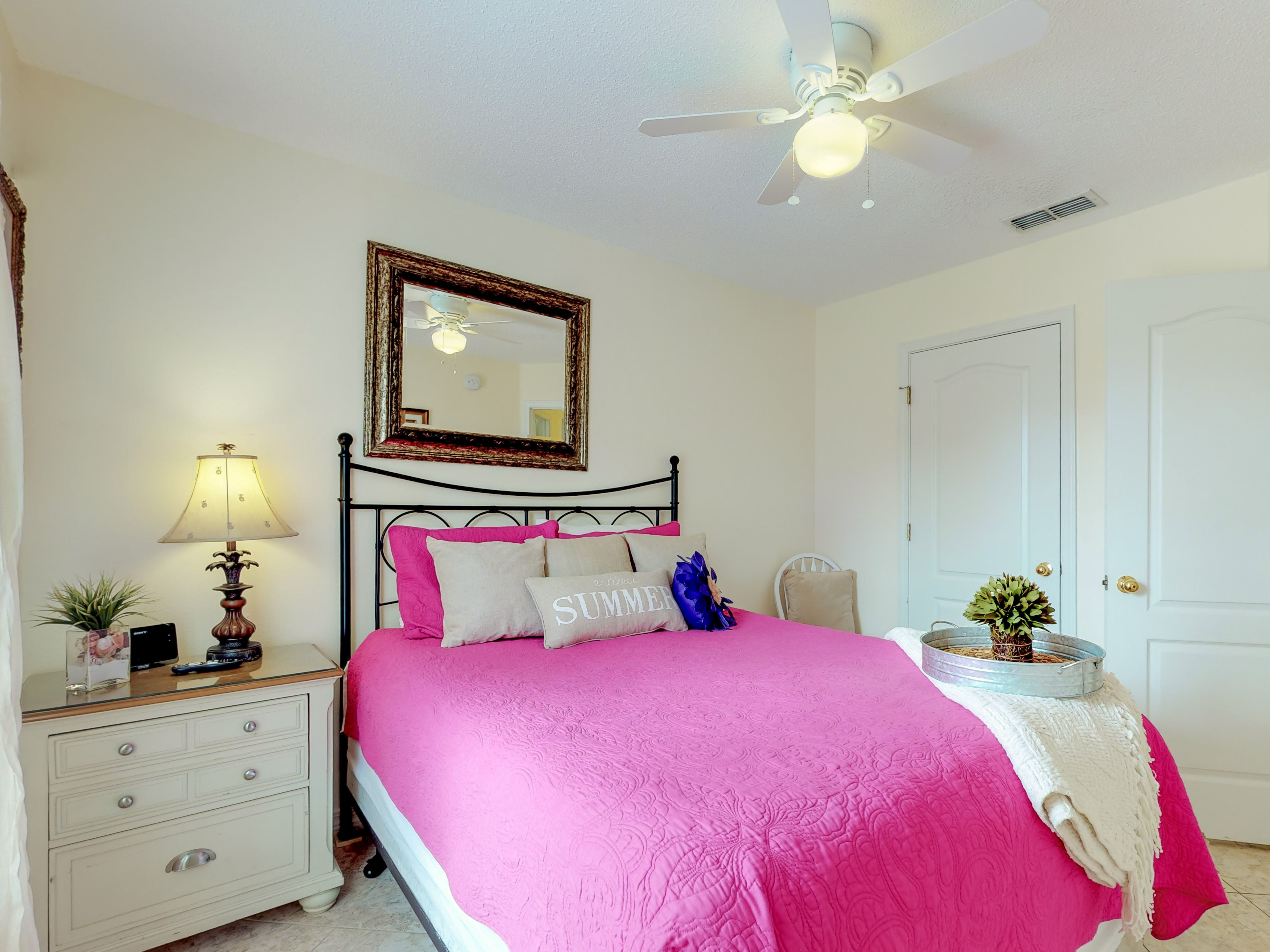 Pink bedroom