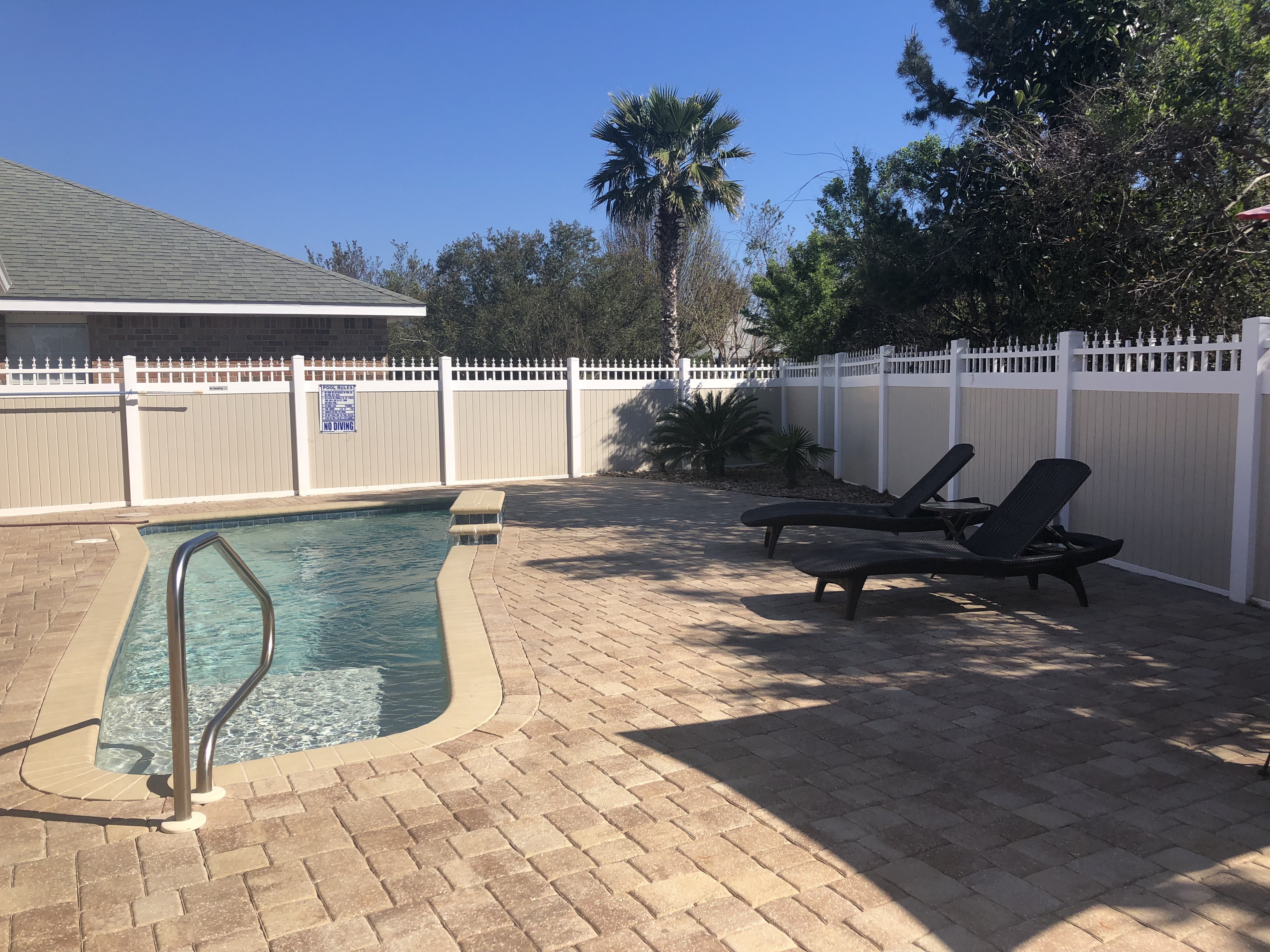 Pool and patio
