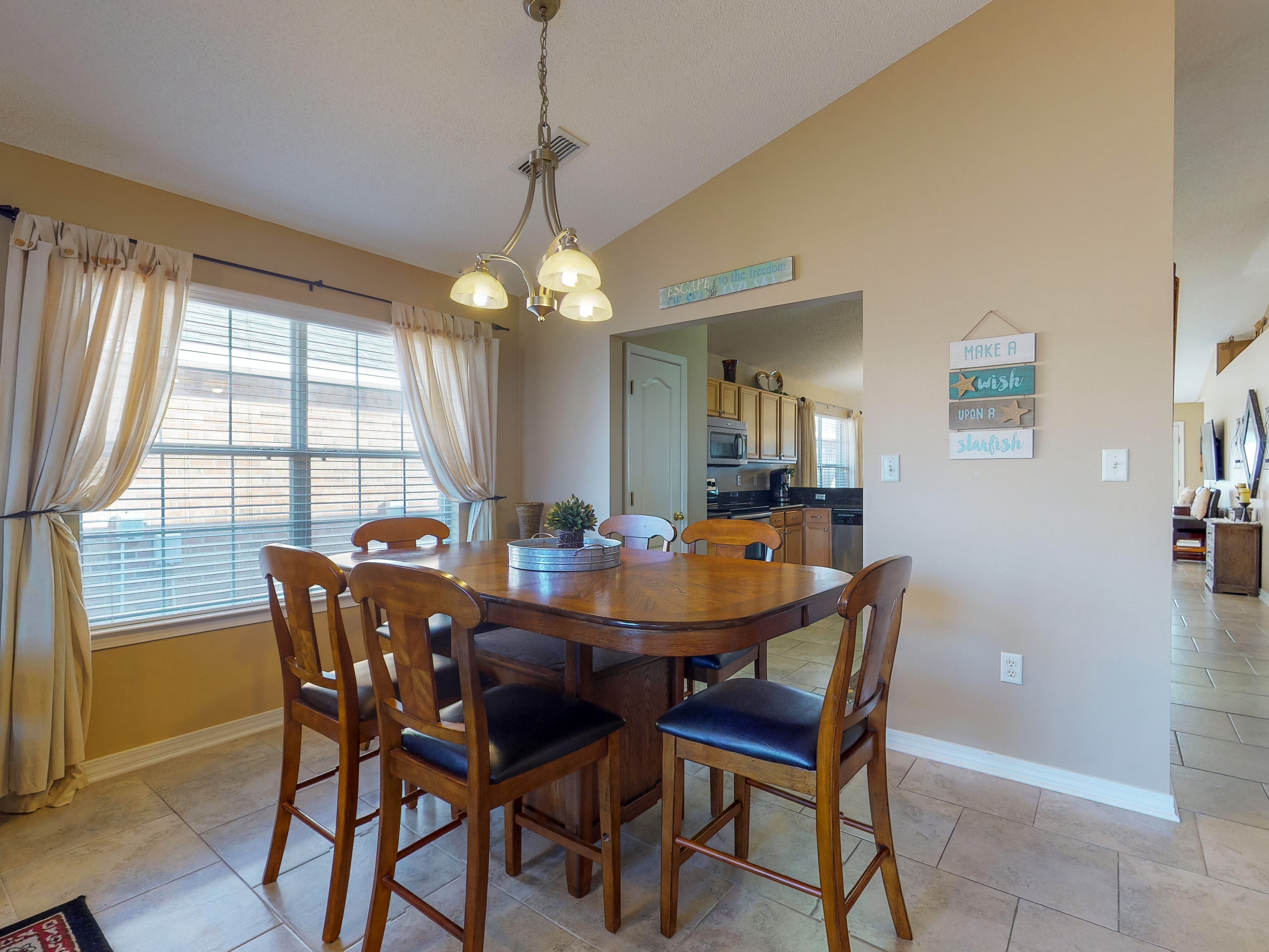 Family dining area